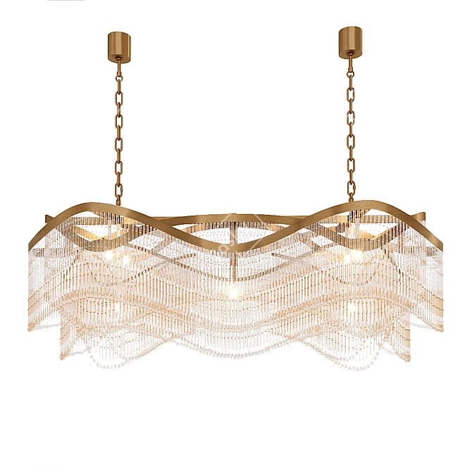 Venetian Pendant Chandelier - Patrizia Volpato 3D model image 1