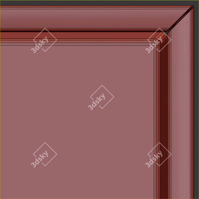 Artistic Frames Set 3D model image 3