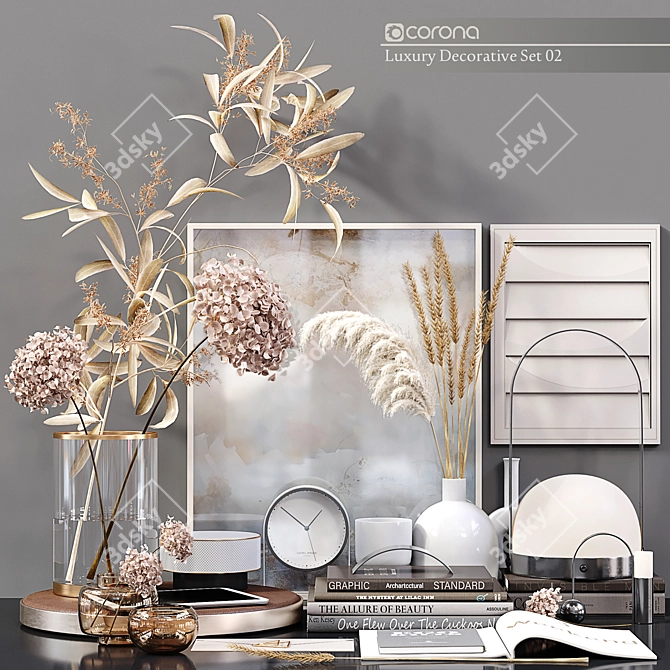 Elegant Decor Set: Luxury Edition 3D model image 1