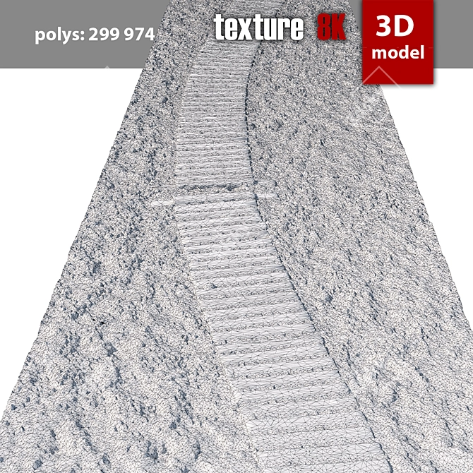Exquisite Beach Pebbles - High Resolution 3D Model 3D model image 4