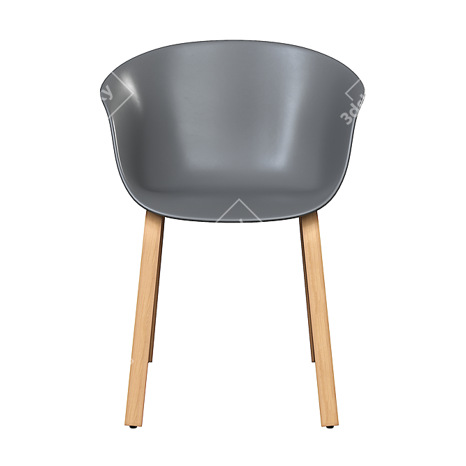 Modern Designer Chair: HALE SOT 3D model image 4