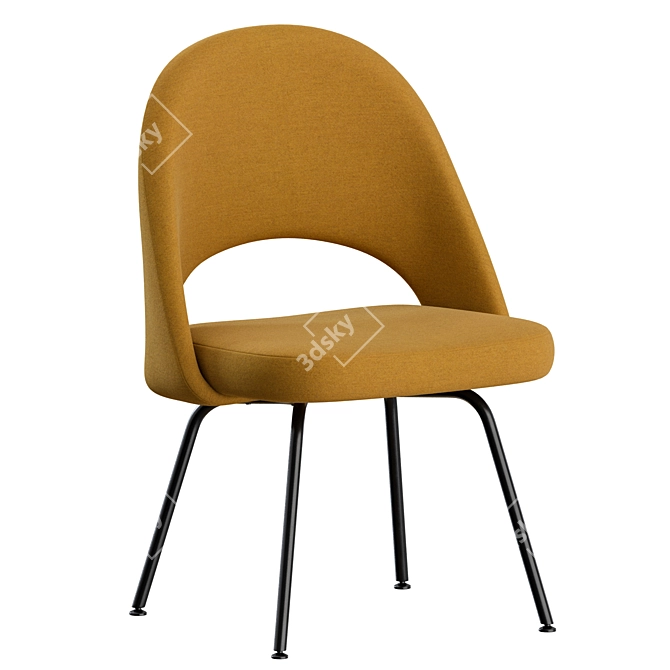 Elegant Saarinen Chair: Classic Design 3D model image 8