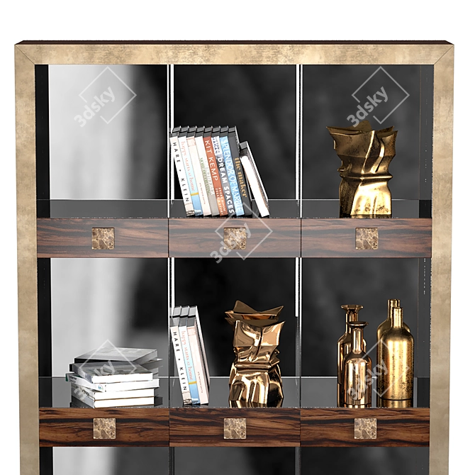 Elegant Emily by Longhi: Modern Italian Display Cabinet 3D model image 3