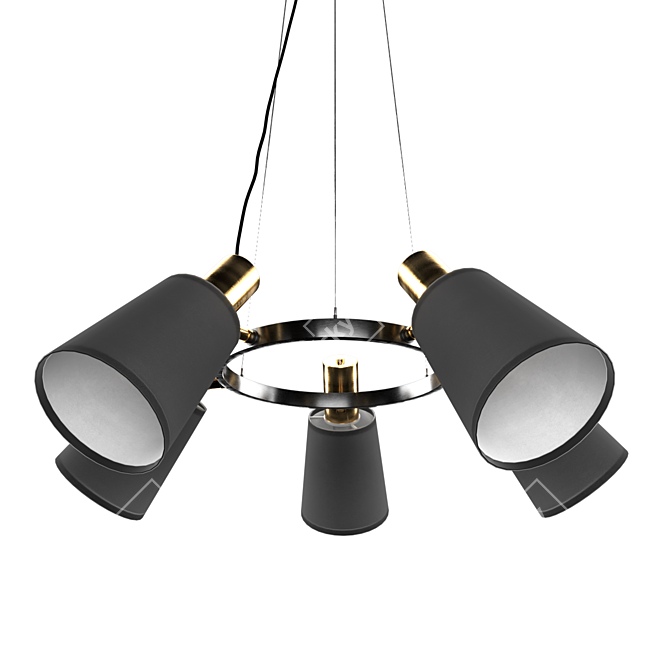 Elegant Marcus Chandelier - 3638/5 3D model image 1