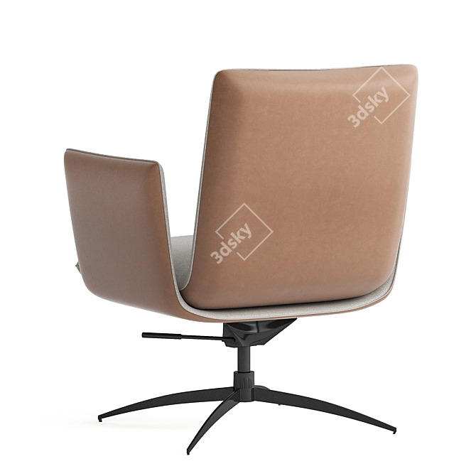 Relaxation Station: Stylish & Comfortable 3D model image 3