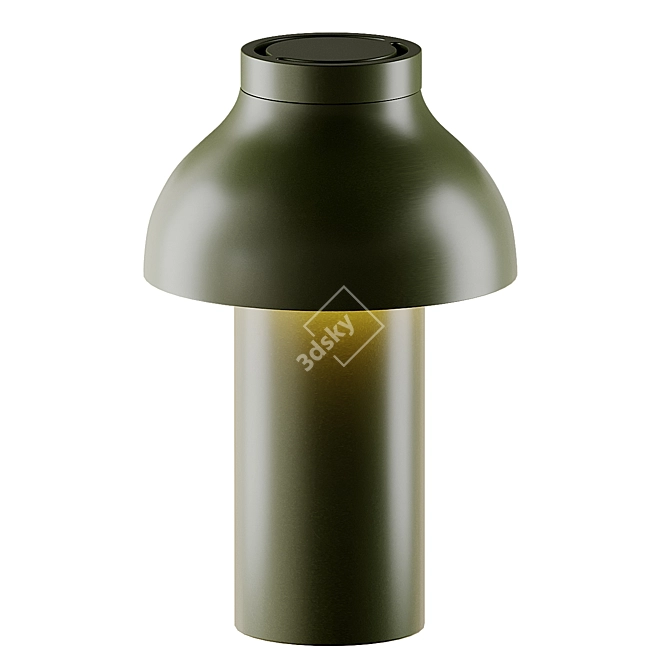 Portable Illumination: PC Lamp by Pierre Charpin 3D model image 2