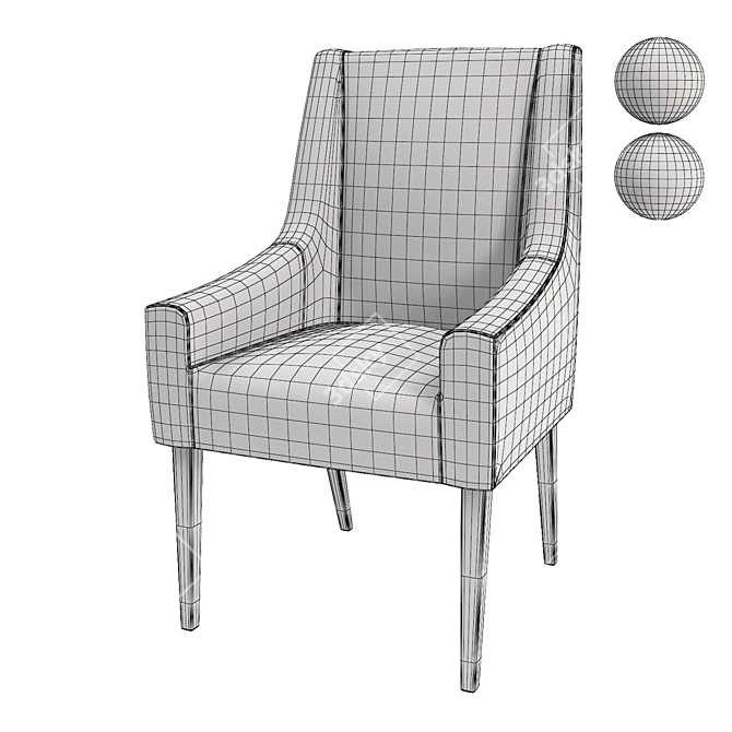 Sakarias: Smooth Out with Style 3D model image 5
