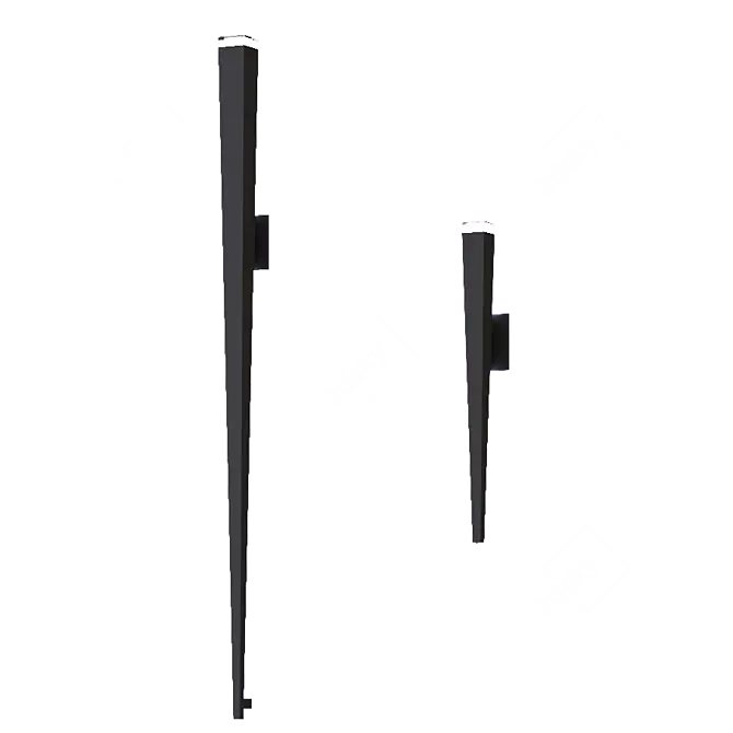 Modern Forms Staff Outdoor Sconce 3D model image 1