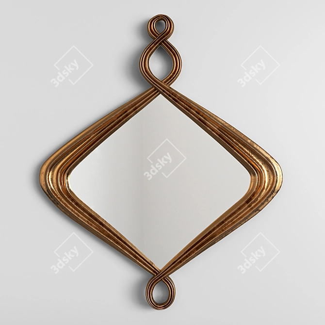 Elegant ESPEJO PIROUETTE Mirror 3D model image 1