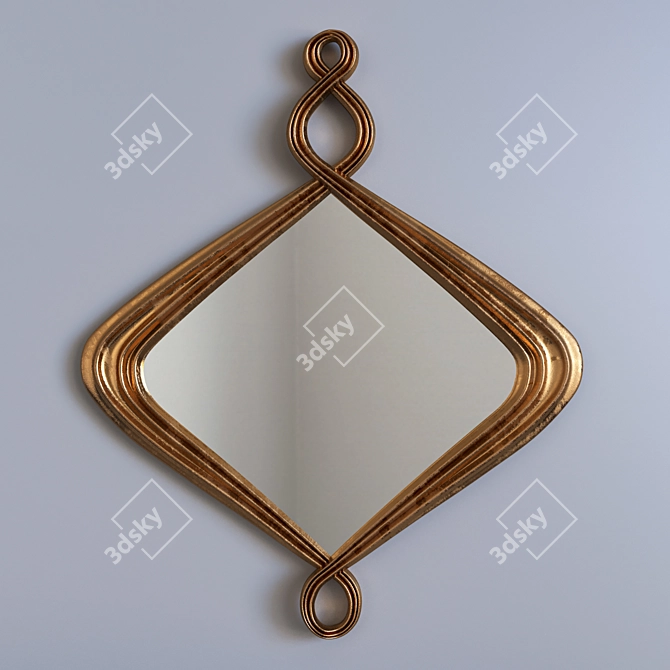 Elegant ESPEJO PIROUETTE Mirror 3D model image 2