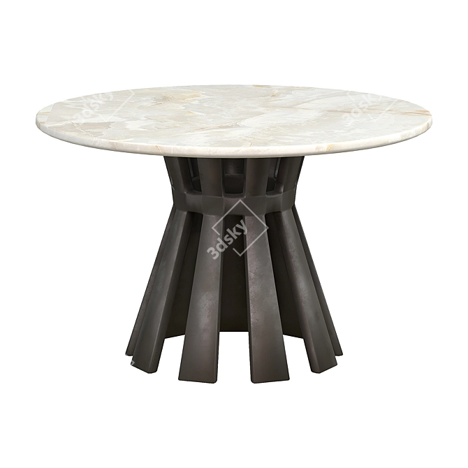 Modern Mitos Dining Table 3D model image 4