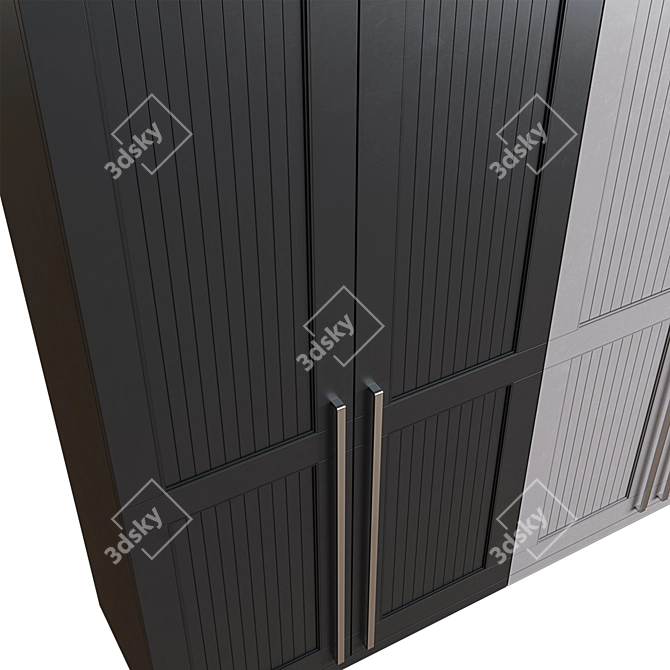 Modern Wardrobe MY 43 3D model image 4