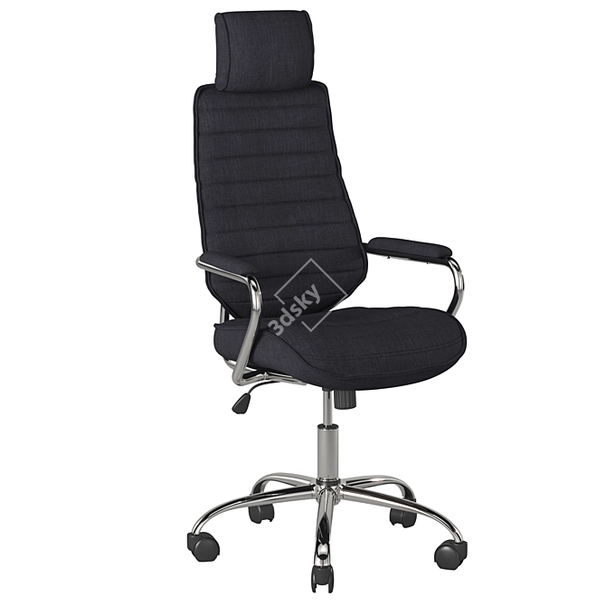 QZY-41H Office Chair: Stylish, Comfortable, and Durable 3D model image 1