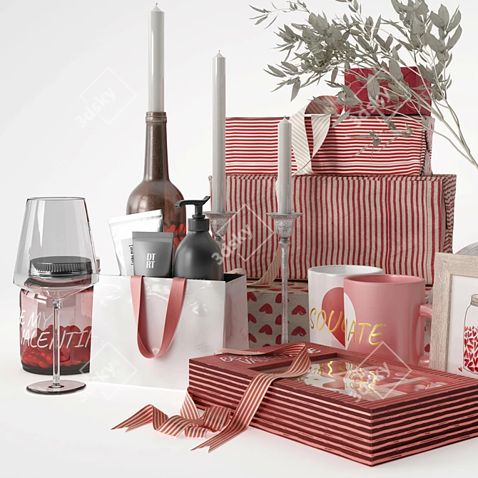 Exquisite Decor Set - 15 3D model image 3
