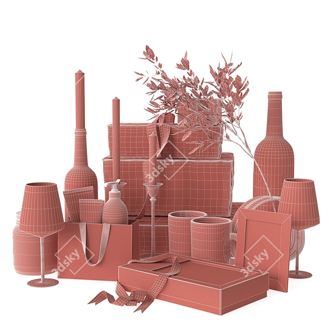 Exquisite Decor Set - 15 3D model image 5