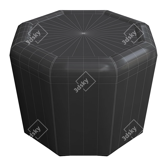 Luxxu Darian Center & Side Tables - Elegant Living Room Furniture 3D model image 3