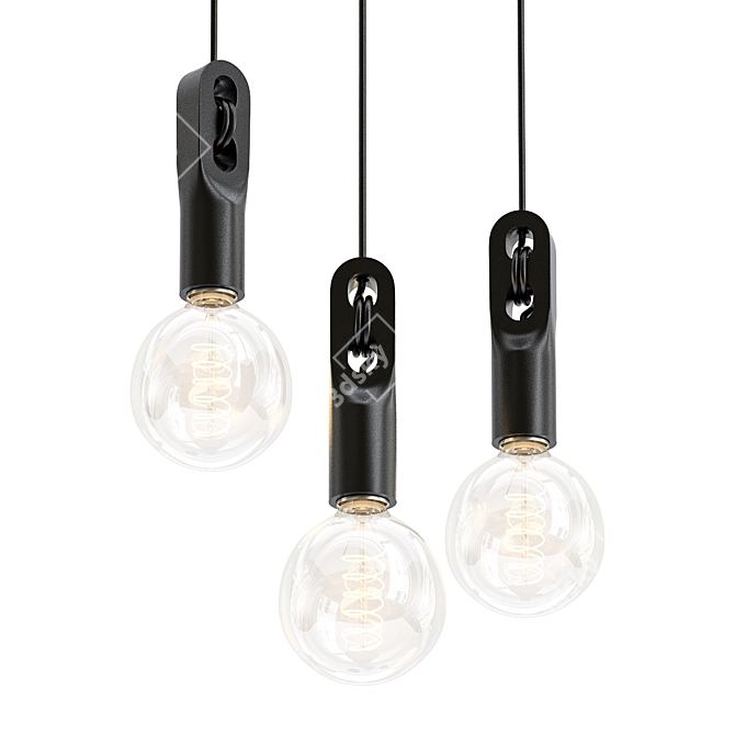 Contemporary Designer Lamp: Ottawa 3D model image 1