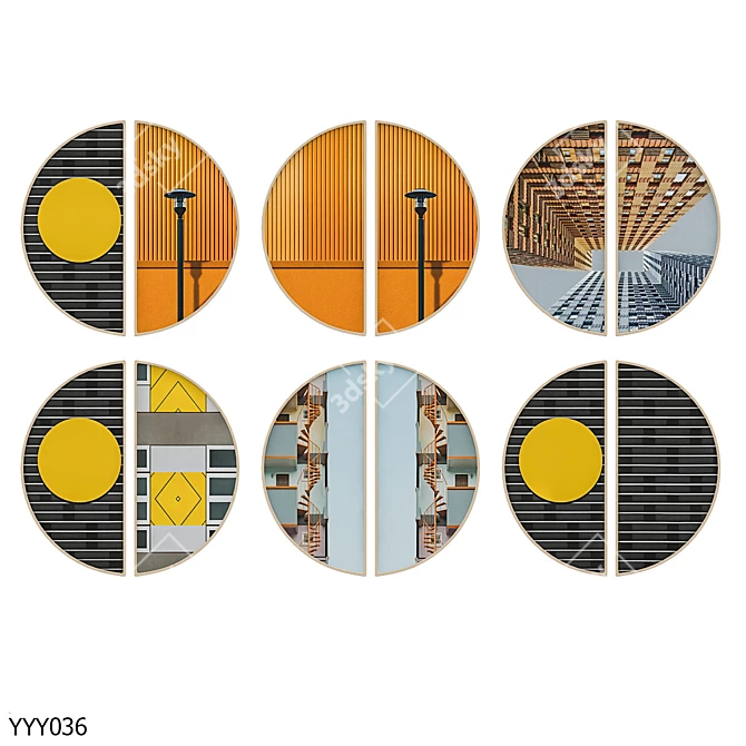 ImperiumLoft Designer Painting 3D model image 4