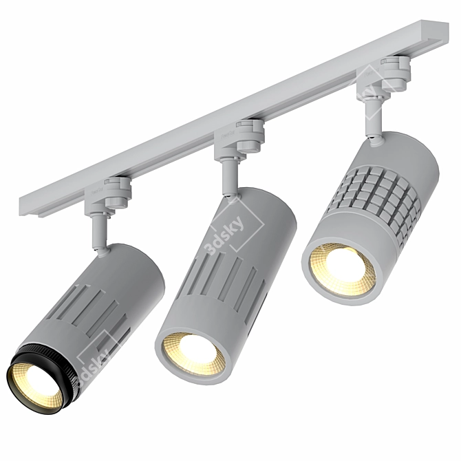 Adjustable Angle LED Lamps by SLV 3D model image 5