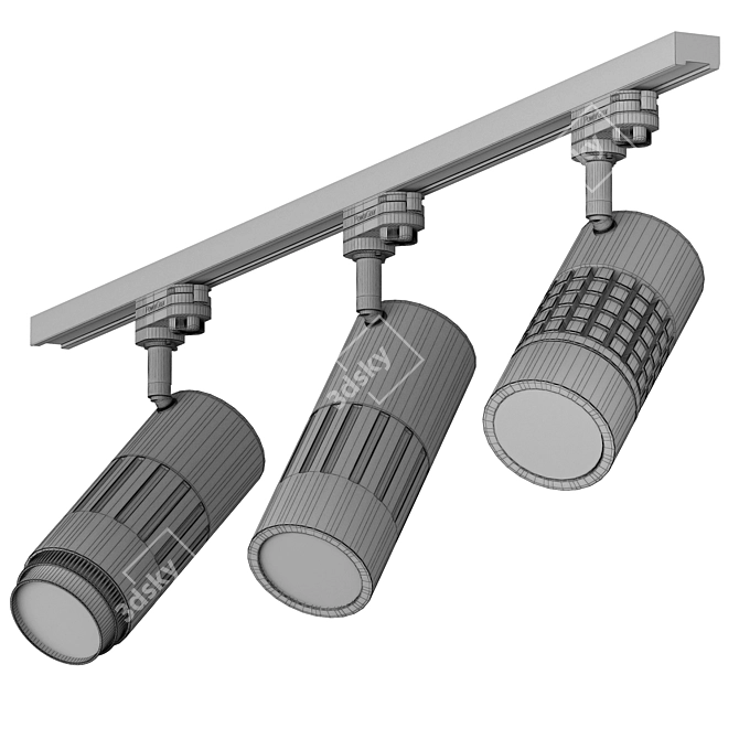 Adjustable Angle LED Lamps by SLV 3D model image 7