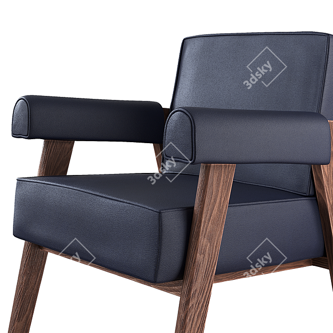 Eichholtz Chair Milo: Modern Designer Seating 3D model image 3