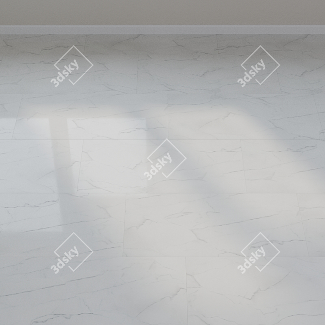Biopoly WINEO 1500 Stone XL: Elegant Grey Marble 3D model image 3
