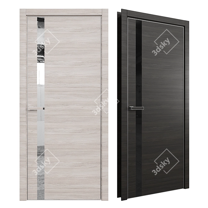 Profil Doors 6Z Interior Door 3D model image 1