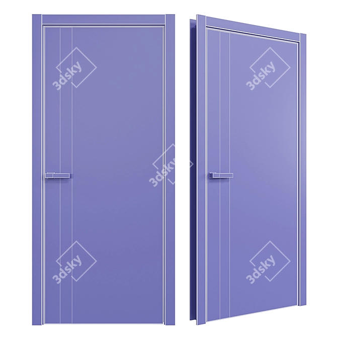 Profil Doors 6Z Interior Door 3D model image 4