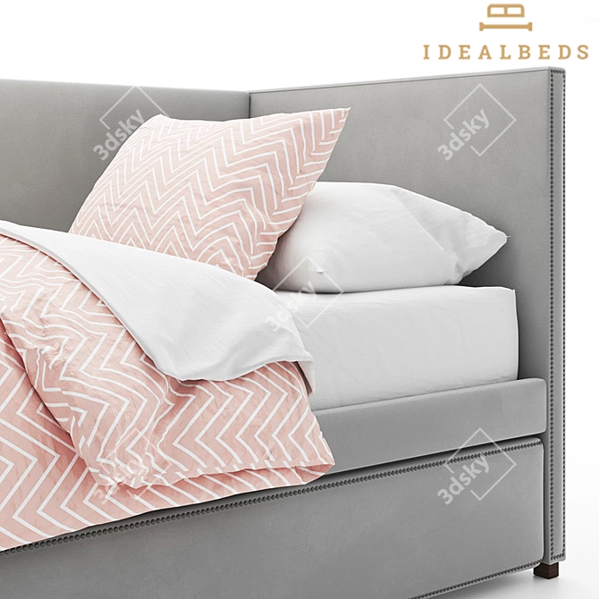 Thalia Daybed: Stylish and Comfortable 3D model image 3