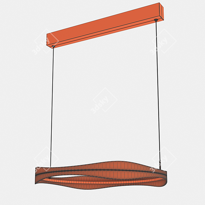 Elazzo LED Pendant Lamp 3D model image 2