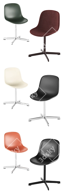 HAY Neu 10 Chair & Upholstery 3D model image 3