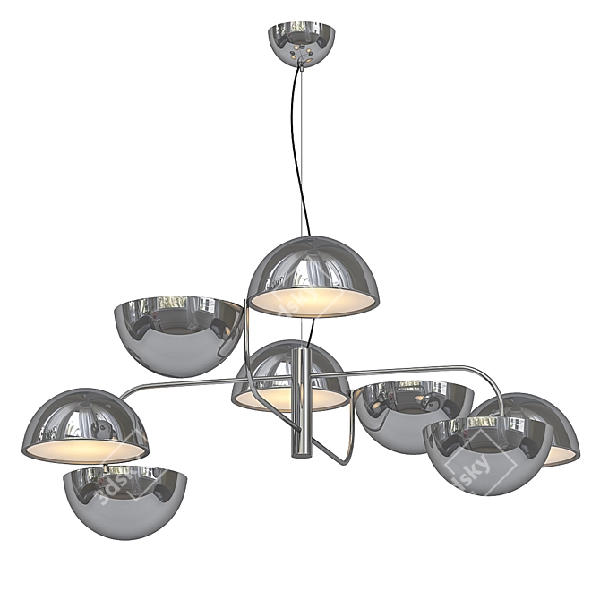 Elegant Suspension Light | Elisabeth 3D model image 1