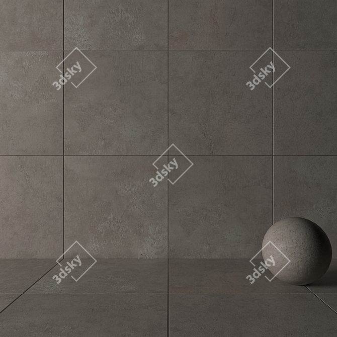  Flaviker Hyper Gray Wall Tile 3D model image 3