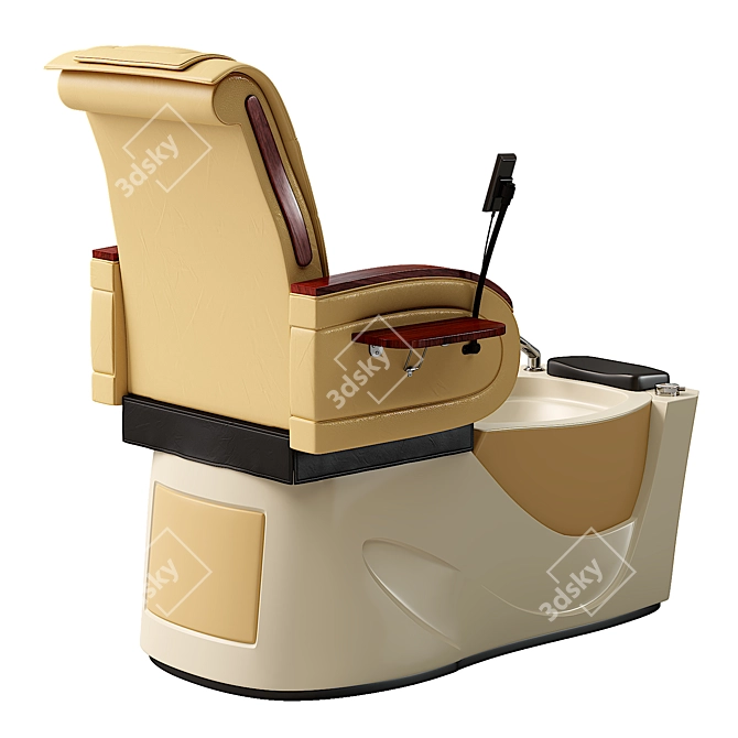 Luxury La Lili 5 Pedicure Chair 3D model image 3