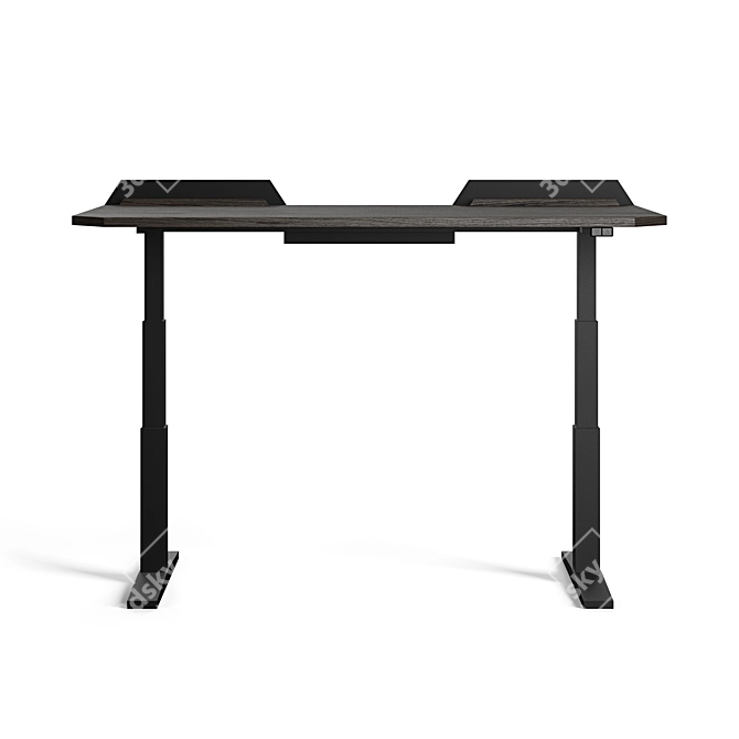 UFO Lift Desk: Versatile Standing Workstation 3D model image 2