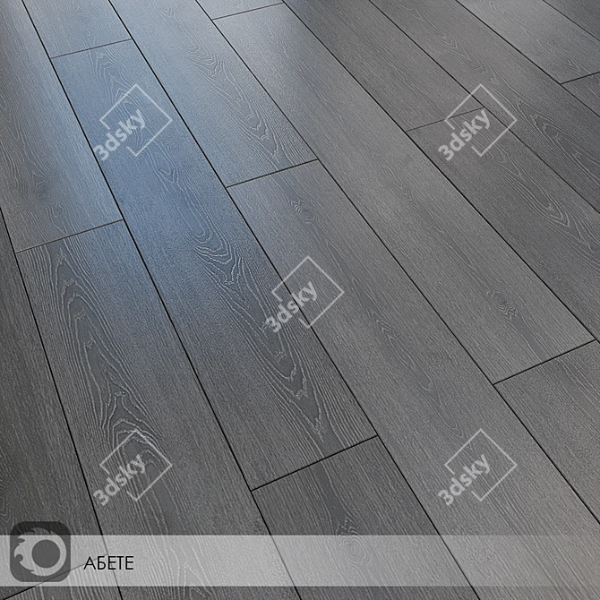Milano Abete Grey Ceramic Floor Tiles 3D model image 2