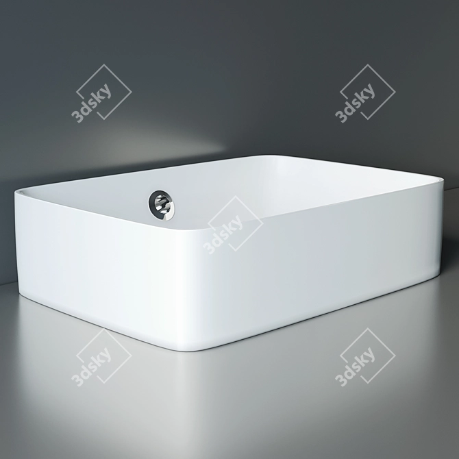 IKEA Horvik Sink: Sleek Design, Reliable Quality 3D model image 3