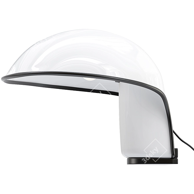 1973 Guzzini Albanella Table Lamp 3D model image 1