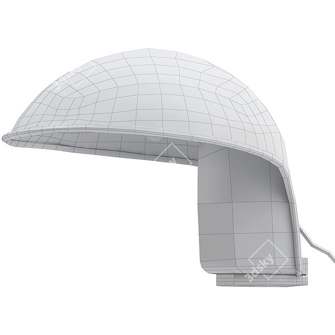 1973 Guzzini Albanella Table Lamp 3D model image 2