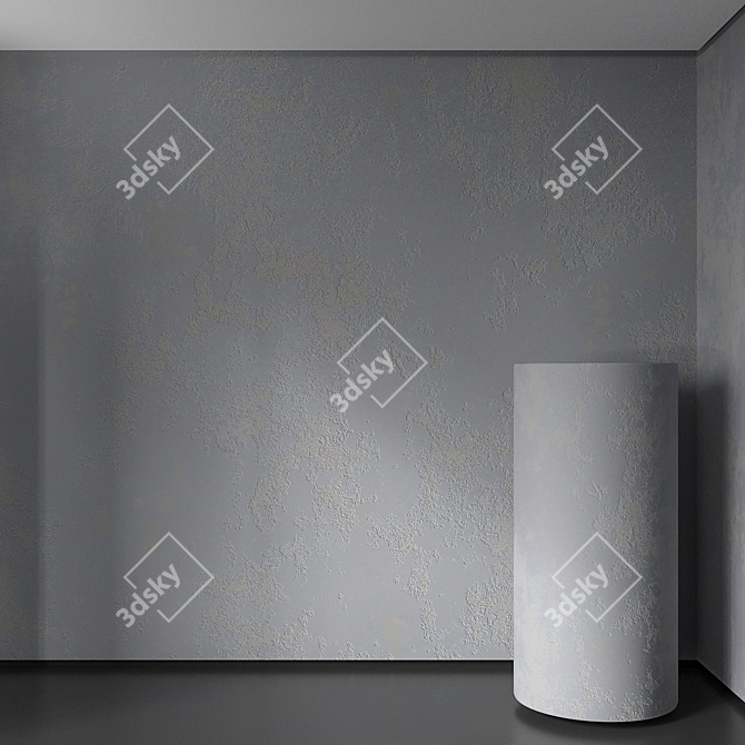 Seamless Stucco Texture 3D model image 1