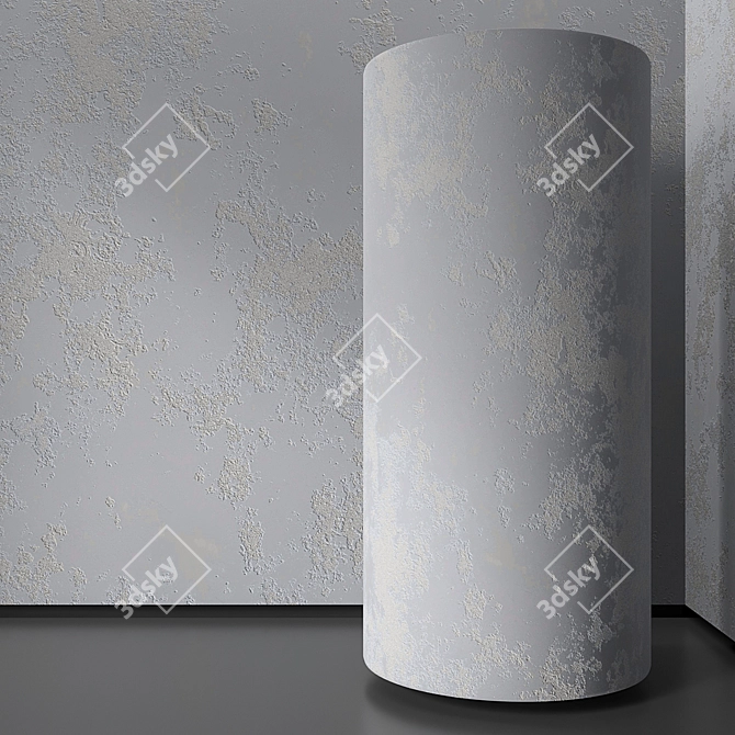 Seamless Stucco Texture 3D model image 2