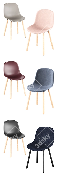 Neu 12 & Upholstery: HAY's Stylish and Comfortable Seating Solution 3D model image 3