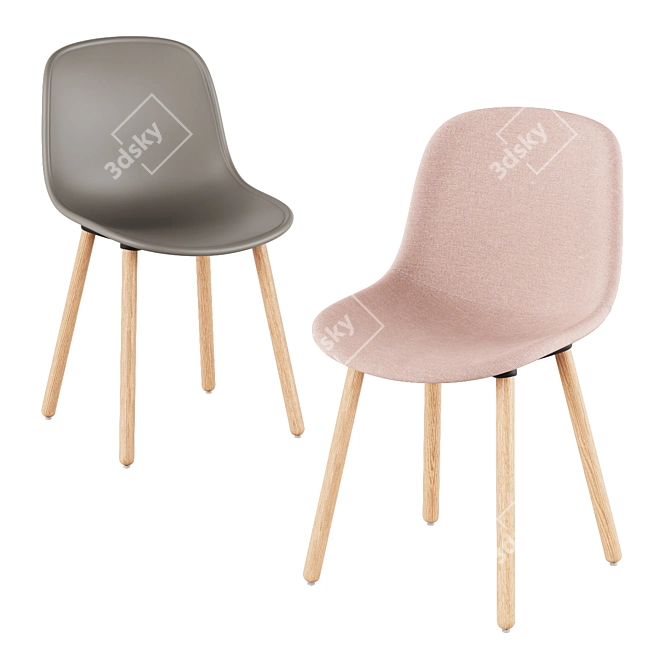 Neu 12 & Upholstery: HAY's Stylish and Comfortable Seating Solution 3D model image 8