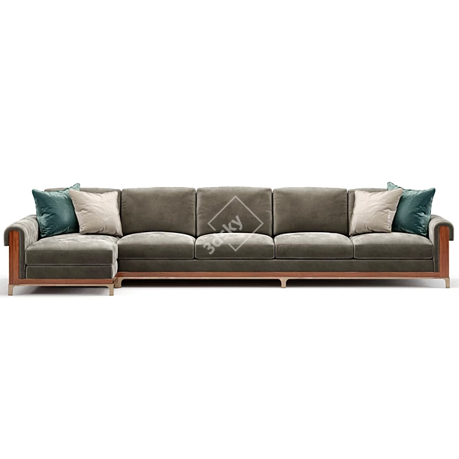 Philip Nimmo Newman Sectional Sofa 3D model image 3