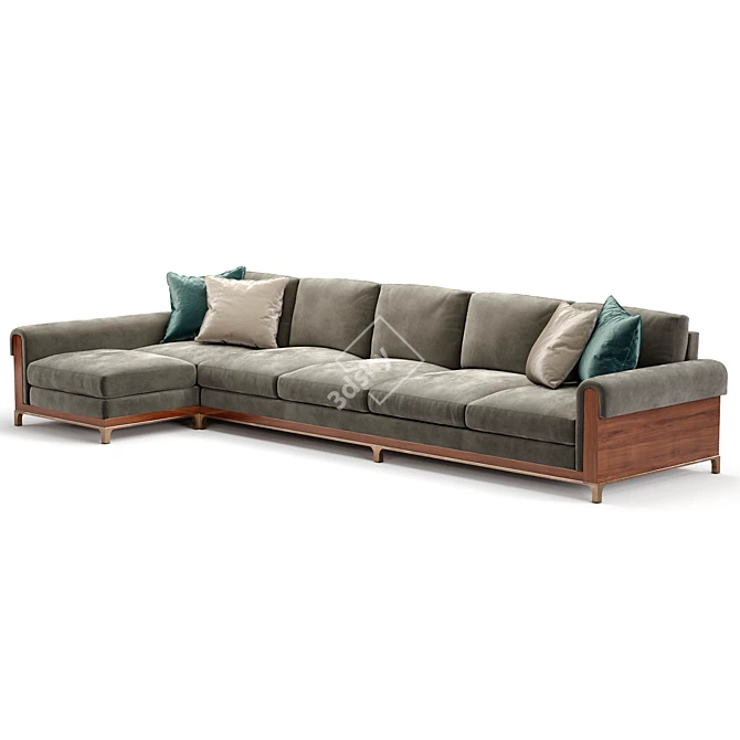 Philip Nimmo Newman Sectional Sofa 3D model image 4