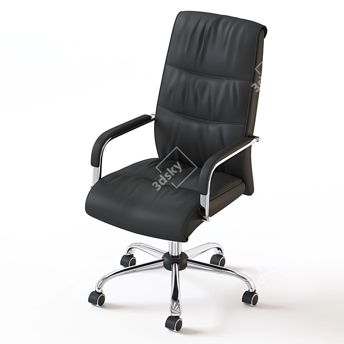 ErgoLux Office Chair RT-333A 3D model image 7