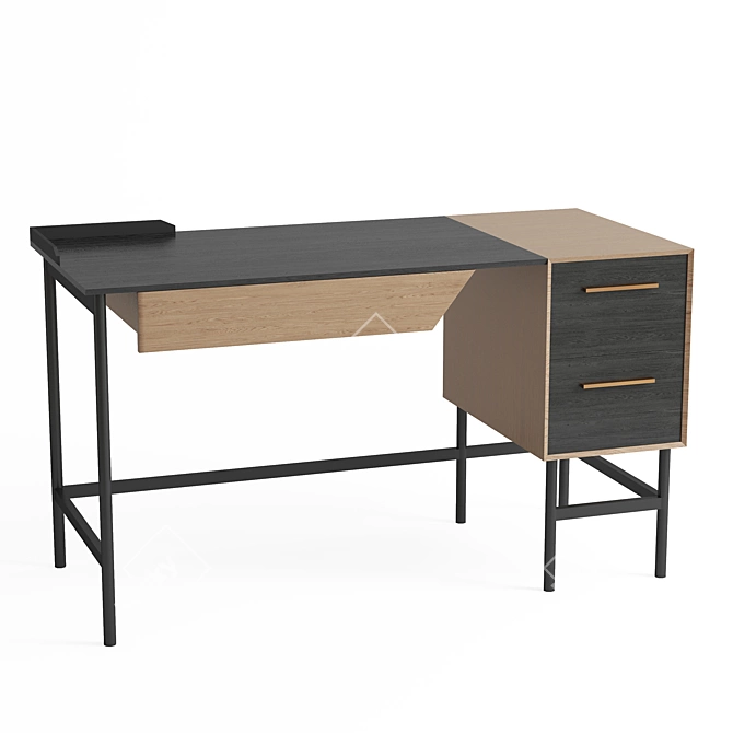 Elegant Workstation: Modern Office Table 3D model image 5