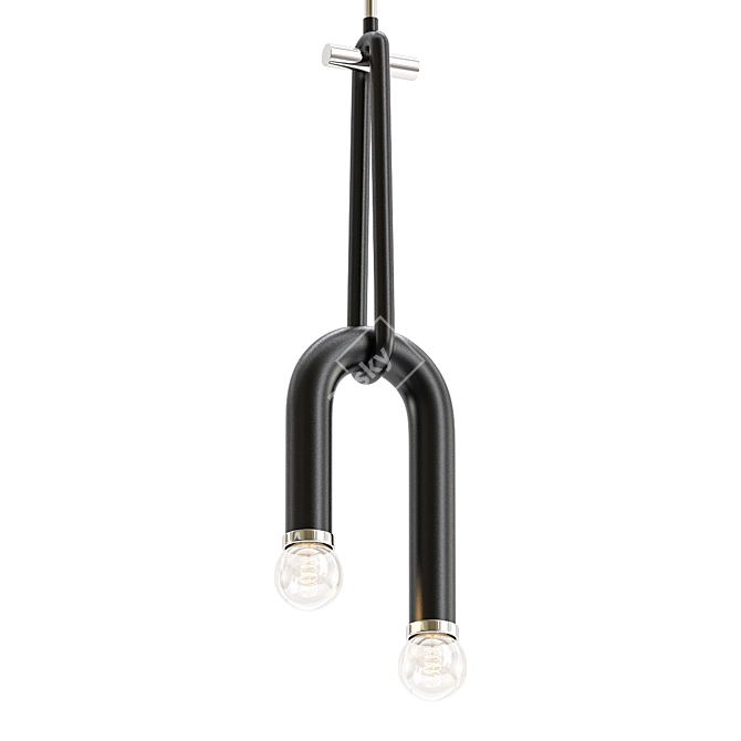 Minimalist Wilt Pendant 3D model image 1