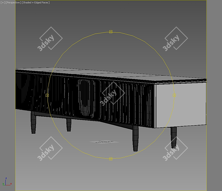 Modular KSOLIT Console 3D model image 2