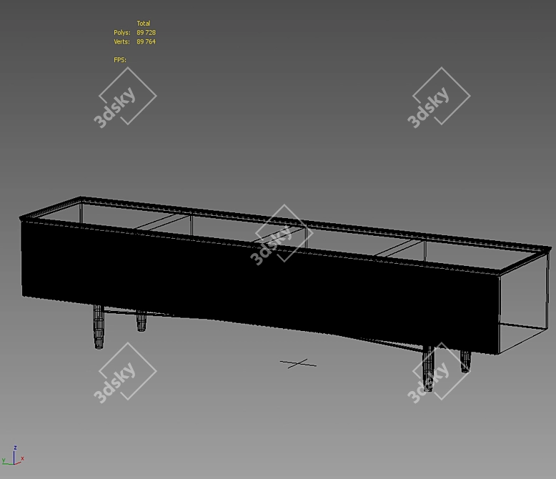 Modular KSOLIT Console 3D model image 4